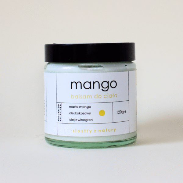 mango<br><span class="sub-title"> - balsam do ciała</span> <br><span class="gram"> 120g</span>