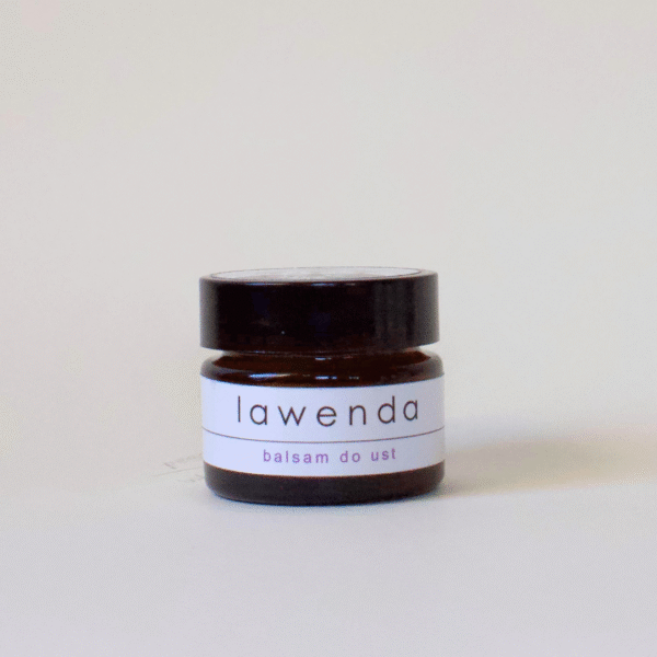 lawenda<br><span class="sub-title"> - balsam do ust</span> <br><span class="gram"> 15g</span>
