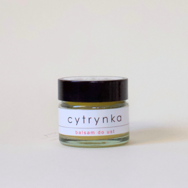 cytrynka<br><span class="sub-title"> - balsam do ust </span> <br><span class="gram"> 15g</span>