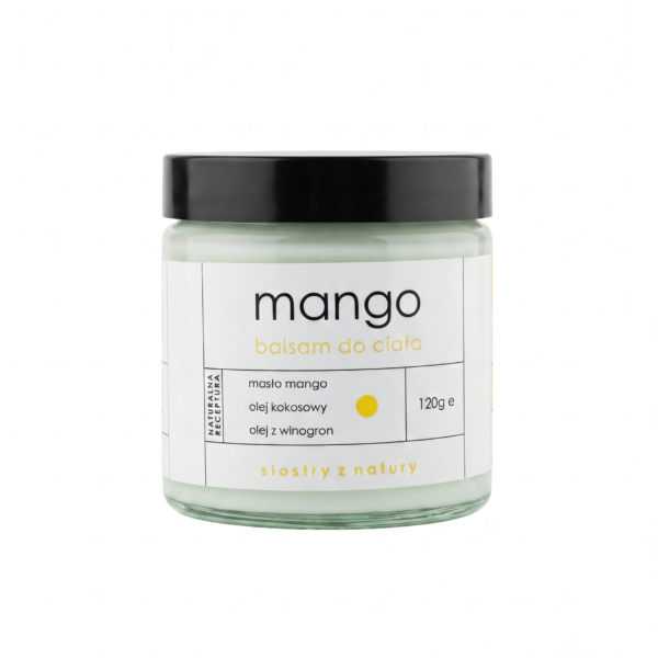 mango<br><span class="sub-title"> - balsam do ciała</span> <br><span class="gram"> 120g</span>