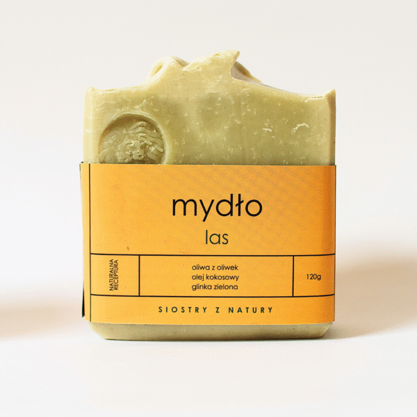 las<br><span class="sub-title"> - mydło naturalne</span> <br><span class="gram"> 120g</span>