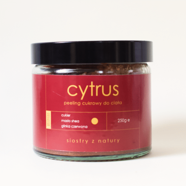 cytrus<br><span class="sub-title"> - peeling do ciała </span> <br><span class="gram"> 250g</span>