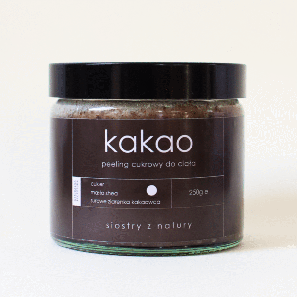 kakao<br><span class="sub-title"> - peeling do ciała </span> <br><span class="gram"> 250g</span>