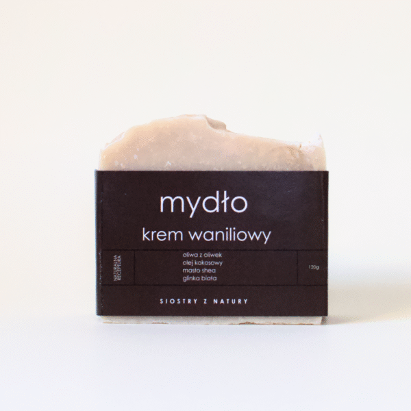 krem waniliowy<br><span class="sub-title"> - mydło</span> <br><span class="gram"> 120g</span>