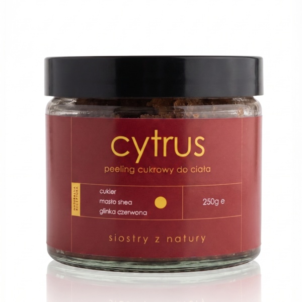 cytrus<br><span class="sub-title"> - peeling do ciała </span> <br><span class="gram"> 250g</span>