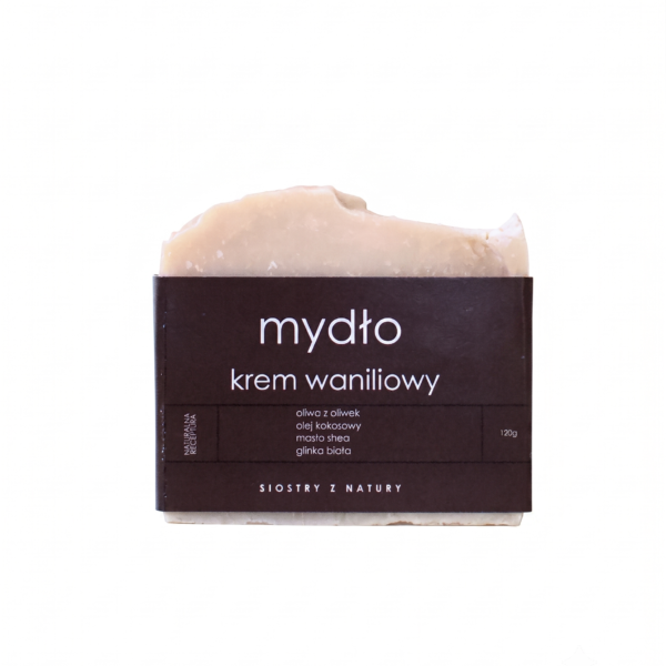 krem waniliowy<br><span class="sub-title"> - mydło</span> <br><span class="gram"> 120g</span>