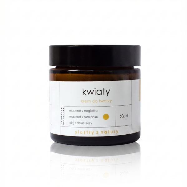 kwiaty <br><span class="sub-title"> - krem do twarzy </span> <br><span class="gram"> 60g</span>